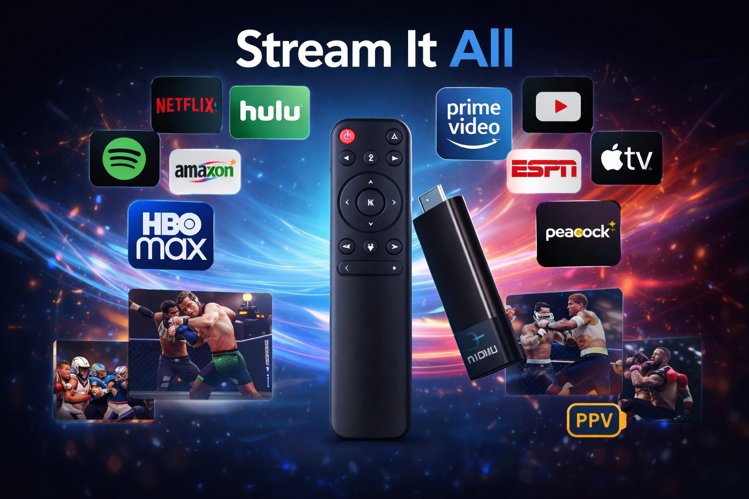 EliteStreamHub home TV device option